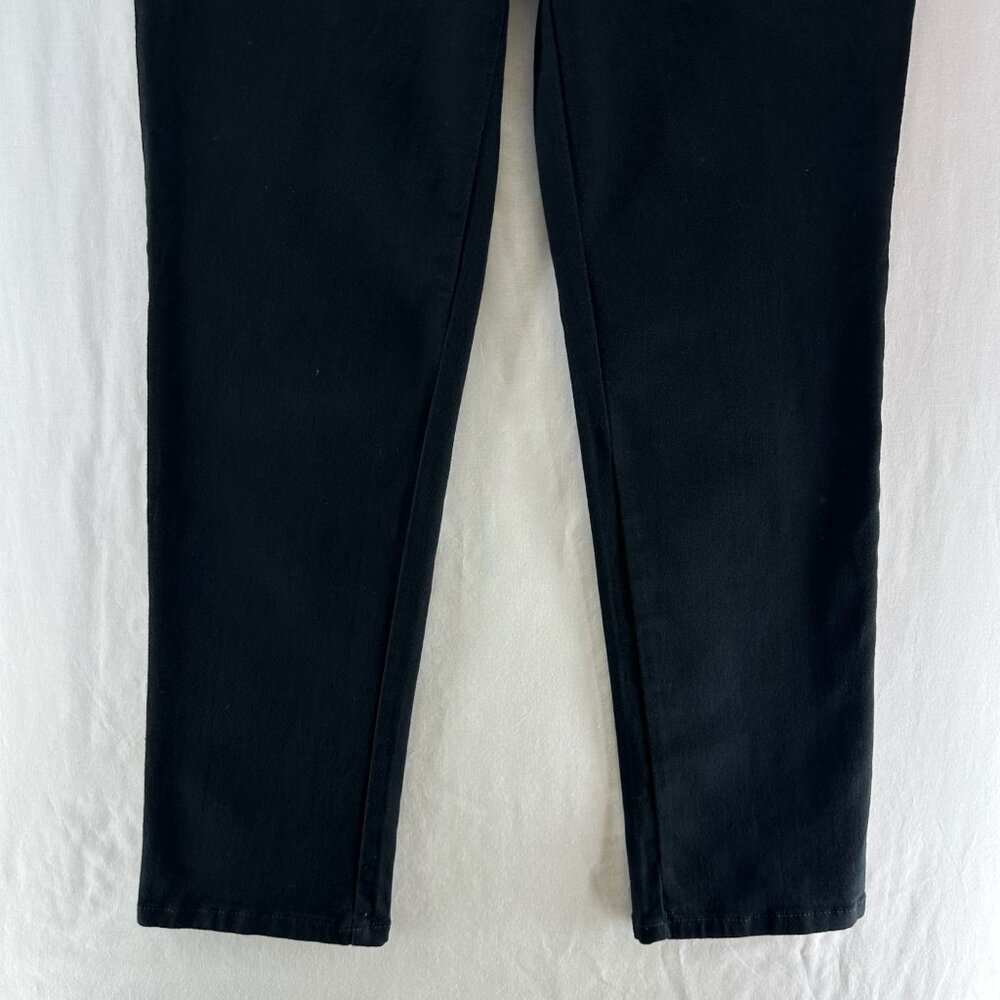 Gloria Vanderbilt Amanda Jeans Women 6 Stretch Denim Classic Fit High Rise Black - Picture 5 of 13